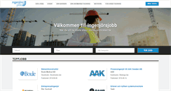 Desktop Screenshot of ingenjorsjobb.se